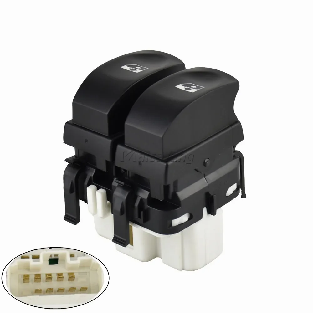 

Electric Master Window Lifter Control Switch 8200214943 for Renault Clio Grandtour Modus Twingo II Right Driver Side 10 Pin