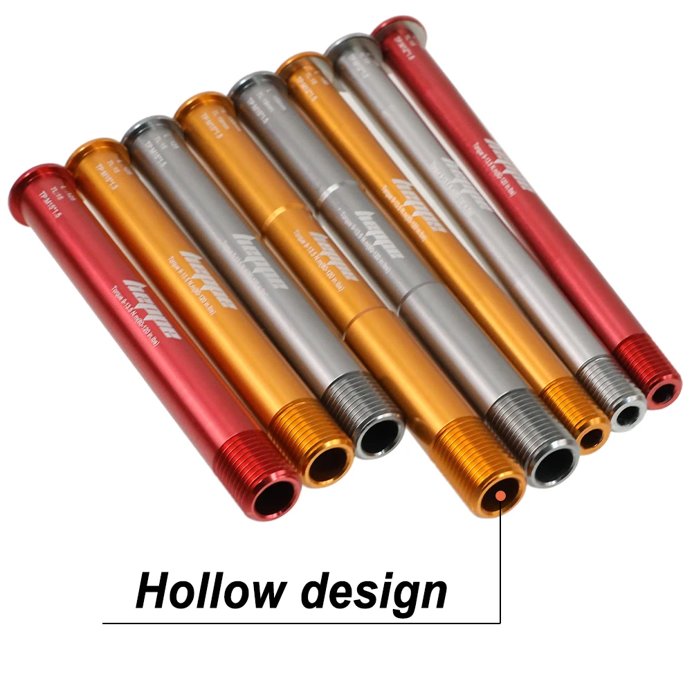 HEPPE Bike M12 M15 Thru Axle MTB Road Bike Front Rear Wheel Hub Shaft Skewer 12x100/110 15x100/110 12x142/148 Thru Axle