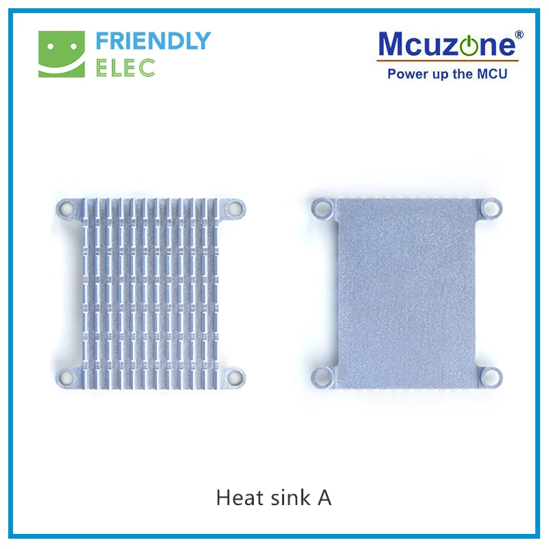 NanoPi NEO/NEO Air/NEO 2/Core/Core2/NEO Plus2 Aluminum Heat Sink with Thermal paste and Screw pitch 35.4*35.4 FriendlyELEC
