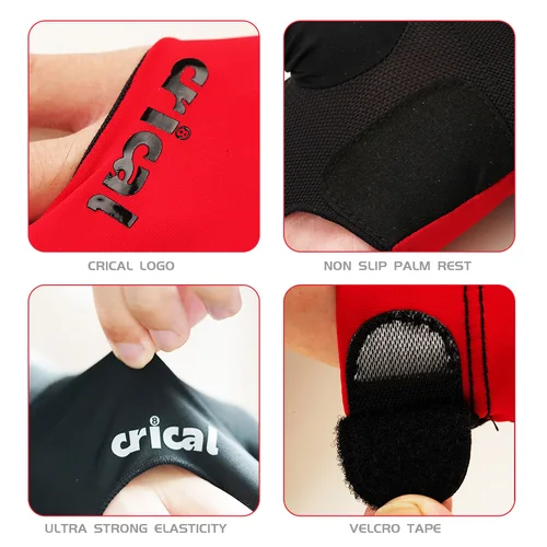Imagen 2 del producto Guante de billar CRICAL, guantes de billar sin dedos de 3 dedos, guantes profesionales de LYCRA, accesorios de billar para mano derecha/izquierda
