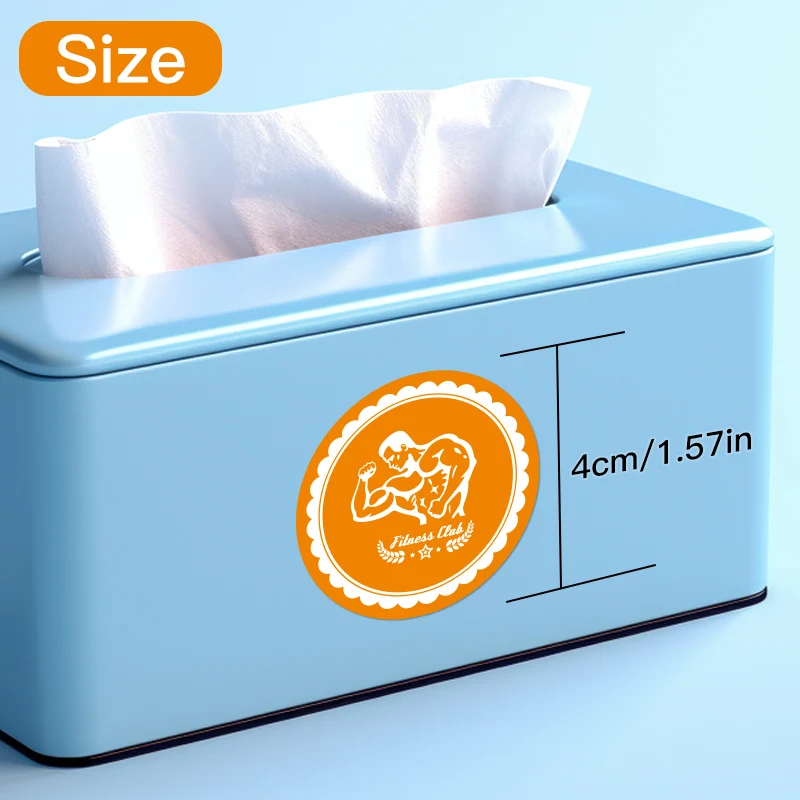 Custom Branding Stickers with Photo/Logo | Matte Personalized Labels | HD Scratch-Resistant Waterproof Printing Layer