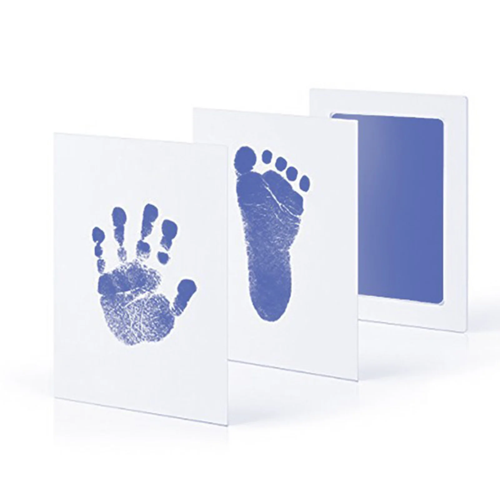 

Children Non-toxic Printing Pad Baby Handprint and Footprint Kit Perfect For Scrapbooking Paper