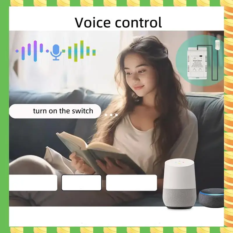 

AB53 2X Ewelink умный переключатель температуры WIFI 20A с датчиком температуры мониторинг температуры в реальном времени для комнаты аквариума