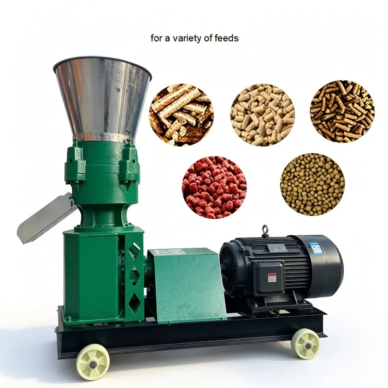 Easy Maintenance Poultry Rabbit Feed Maker Diesel Engine Granulator Pelletizer Machine Pellet Machine Feed Processing Machine