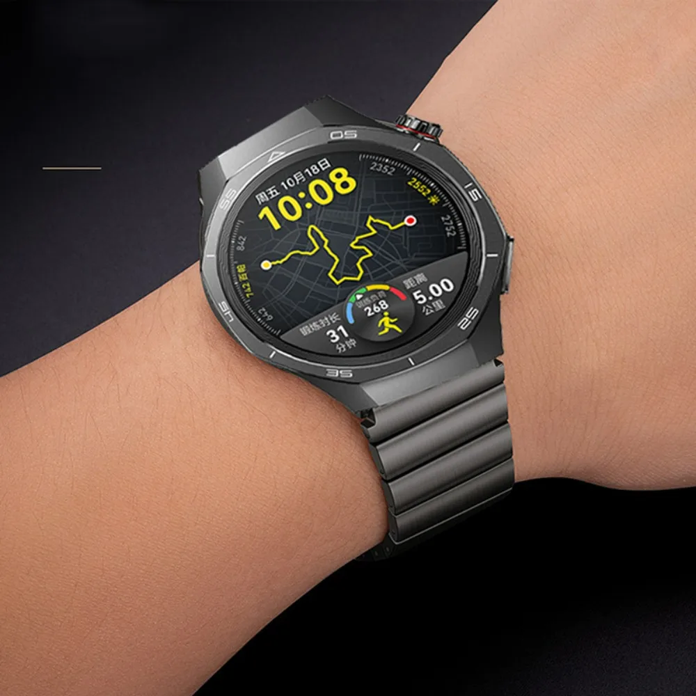 22mm クイックリリース チタンストラップ Huawei Watch GT6/GT5 Pro 