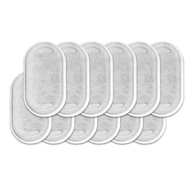 Substituição Water Fountain Filtros, aço inoxidável, esponjas de carbono ativado, 24pcs