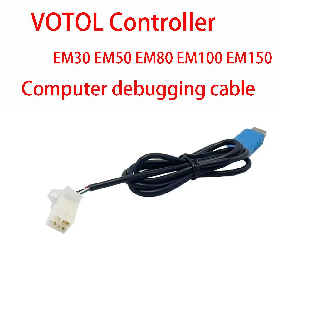 

VOTOL Controller PL2303 EM30 EM50 EM80 for Computer programming USB Cable Data cable for adjusting controller parameters