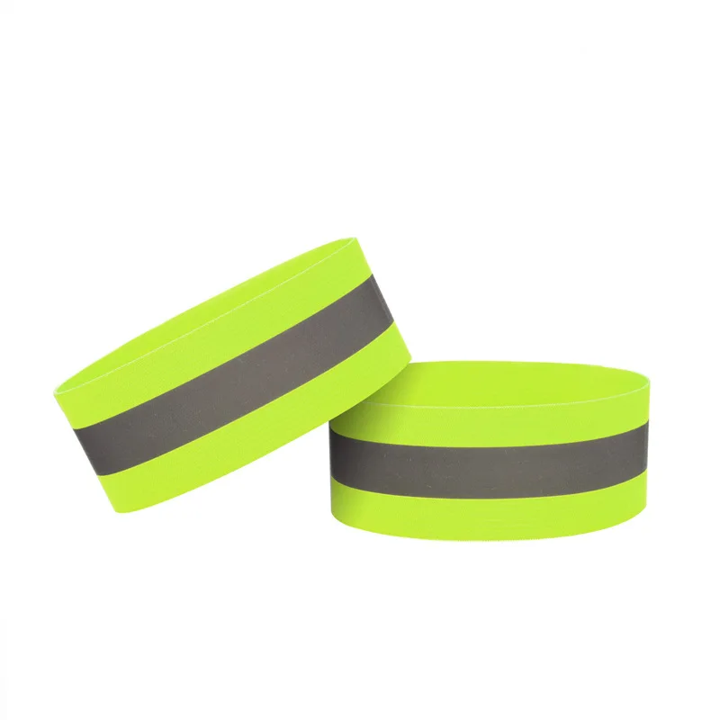 

Sports reflective wristband armband safety reflective bracelet night running cycling elastic wristband