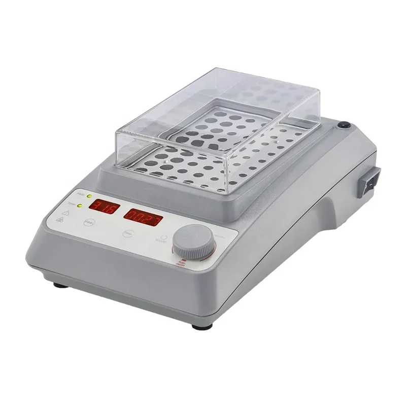 HB105-S2 مختبر حمام جاف حاضنة التحكم في درجة الحرارة LED الرقمية حاضنة حمام جاف مع كتلة التدفئة Pcr Ppp Prp آلة بلازما #3