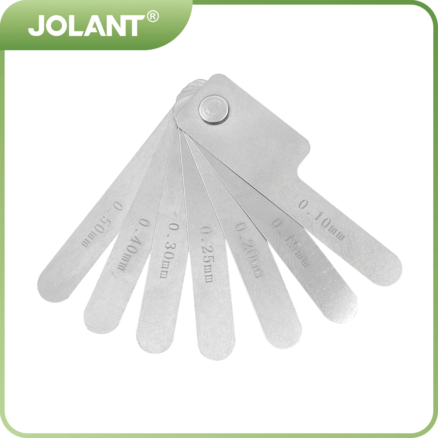 

JOLANT Dental Interproximal Reduction Gauge Ruler Orthodontic Treatment Tools 0.1-0.5 MM IPR Tooth Gap Measuring Ruler