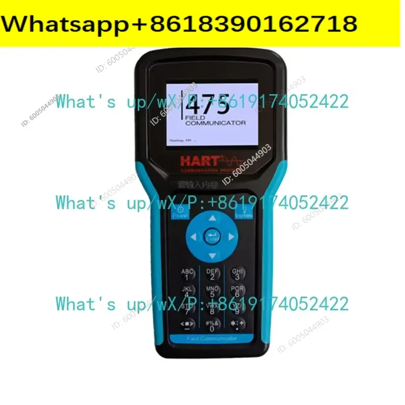 HART475 Handwritten Pressure Transmitter Chinese and English Version Digital Handler with 24V Field Color Screen