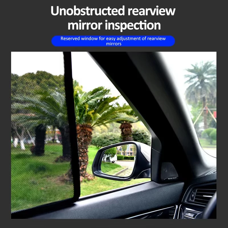 For Volkswagen VW Passat B8 Variant Accessories 2019 2014~2023 Car Mesh Sunshade Side Window Sun Visors Magnetic Protect Privacy view 3