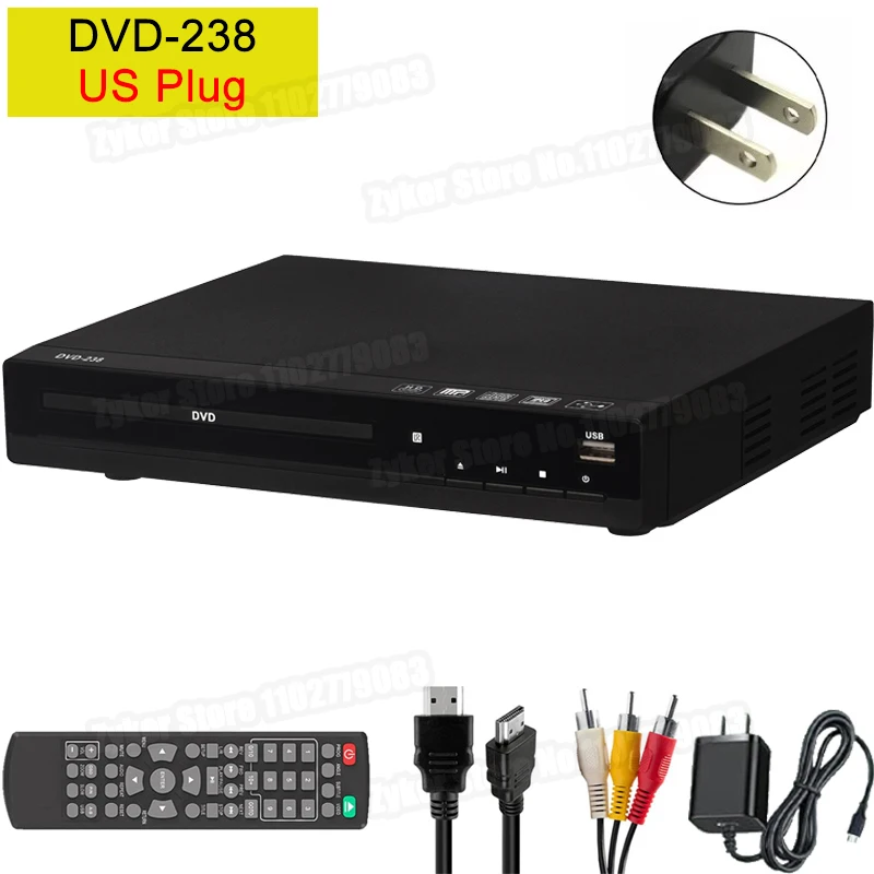 DVD 238 1080P DVD プレーヤー HD DVD プレーヤー ホームマルチ