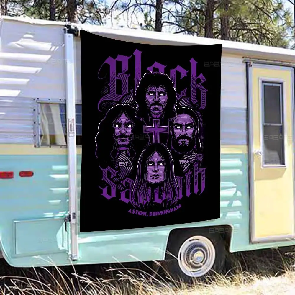 Black Sabbath Heavy Metal Advanced Printing Commercial Advertising Flag Company Party Banner