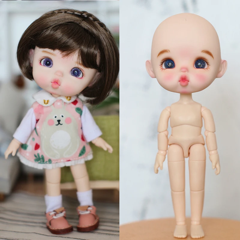 

Кукла для макияжа OB11 Kawaii STODOLL Betty Dimple DUDU 1/12 1/8 Bjd куклы голова включая куклу голова парик одежда обувь тело Игрушки для девочек