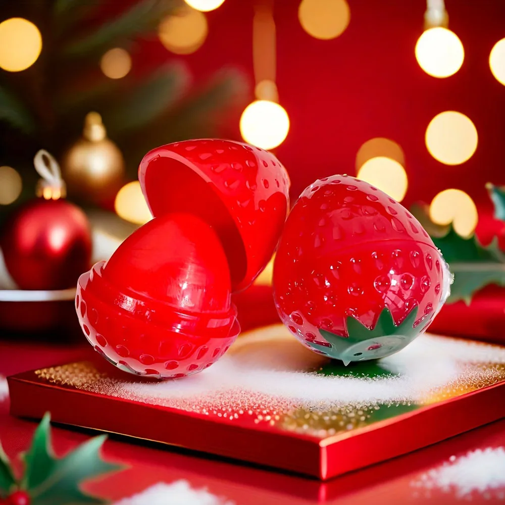 ポータブルフルーツバーム,24ユニット,ベリーピーチ,天然式,脱水,クリアリバーム,女の子の唇のケア用保湿剤