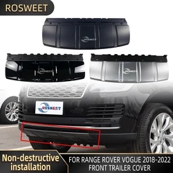 For Range Rover Vogue 2018-2022 L405 Skid Plate Guard Front Bumper Guard Plate Block Front Trailer Cover Trailer Cover