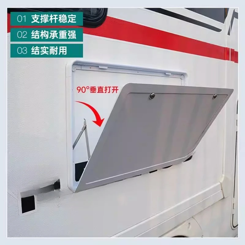 RV external folding dining table Side-mounted table External hanging table Tow and hang modified accessories