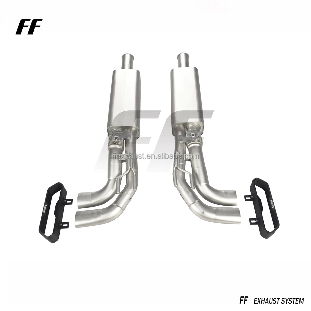 Performance Stainless Steel Catback Exhaust For Mercedes-Benz AMG G63 G500 G550 G-class W464 2018+