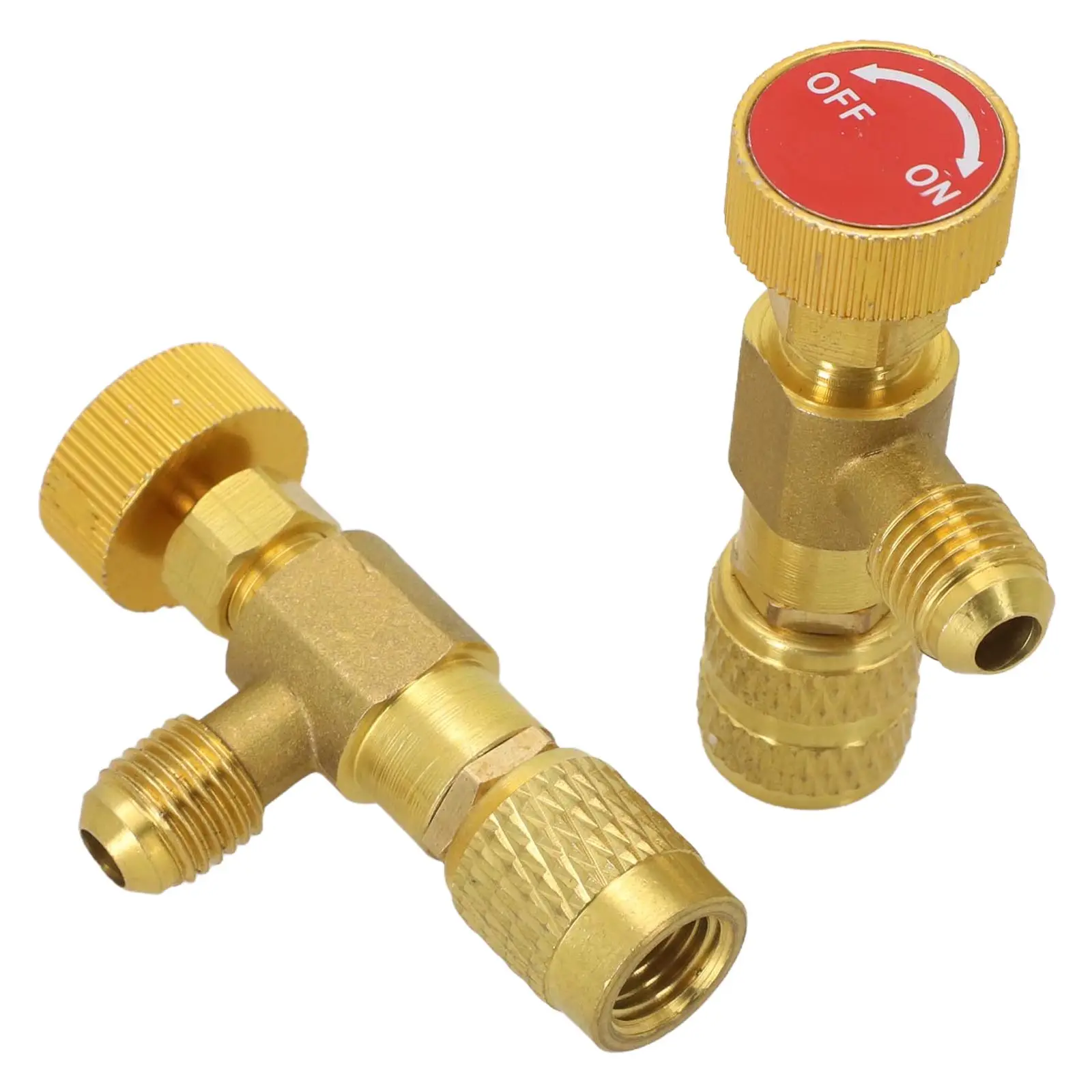 

Adapter Safety Valve Shut-off Valve Air Conditioning Cooler Cooling Copper Home Improvement Male 1 4 Pipe Joint