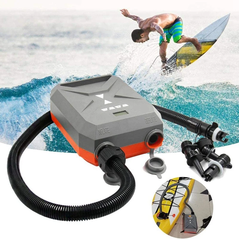 

20PSI Paddle Board Air Pump SUP-Inflatable Pump Dual Stage Air Inflator For Outdoor Boats, Tent, Surfboard