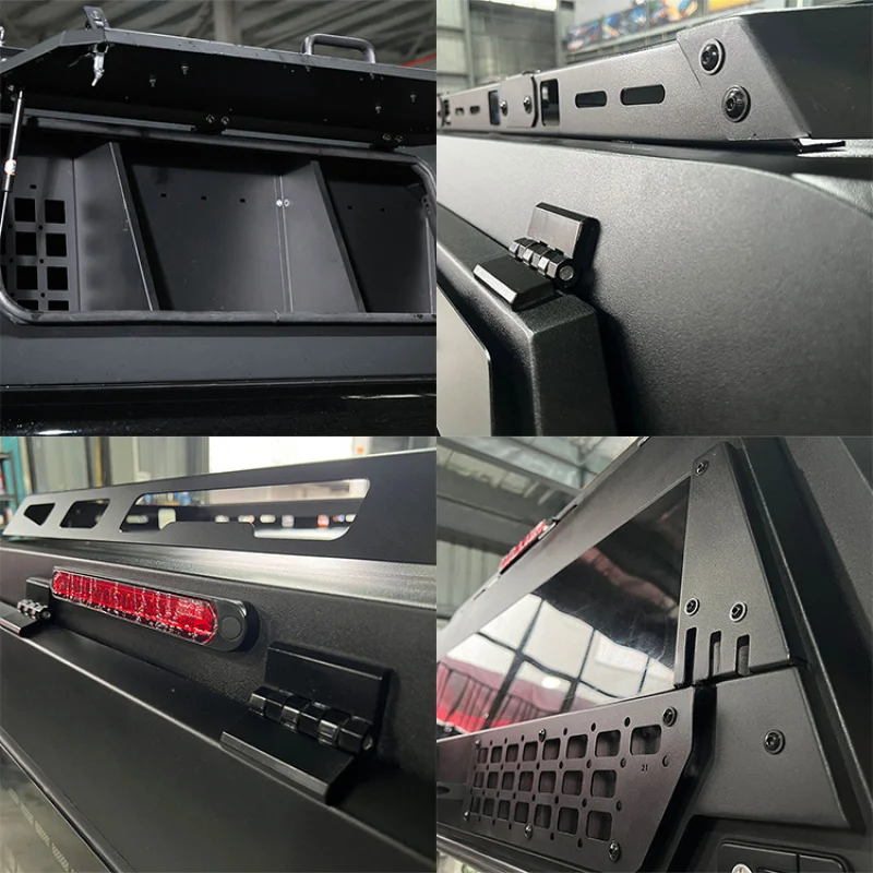 High Quality 4x4 Aluminum Hard Canopy Truck Bed Cover Universal Pickup
