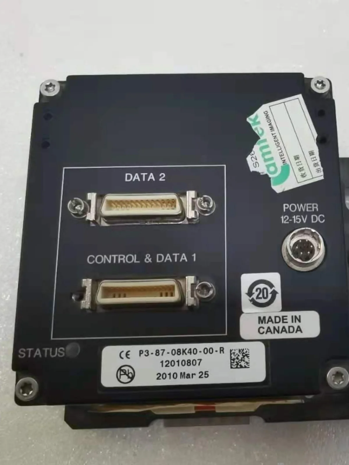 

Объектив DALSA P3-87-08K40-00-R Оригинальный запас