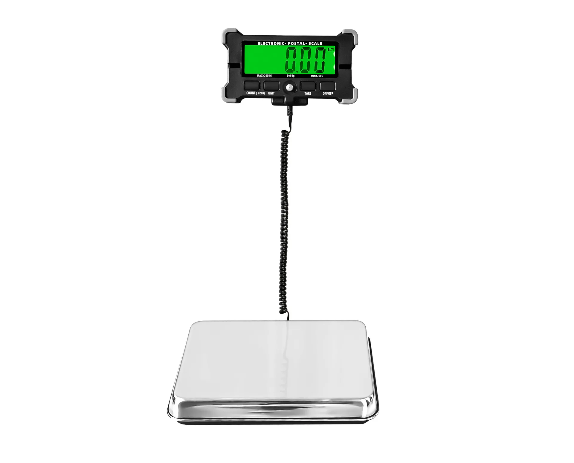 200kg/0.05kg Portable Express Parcel  Animal Pet Scale Split Scale Express Platform Scale Weight 120kg/10g