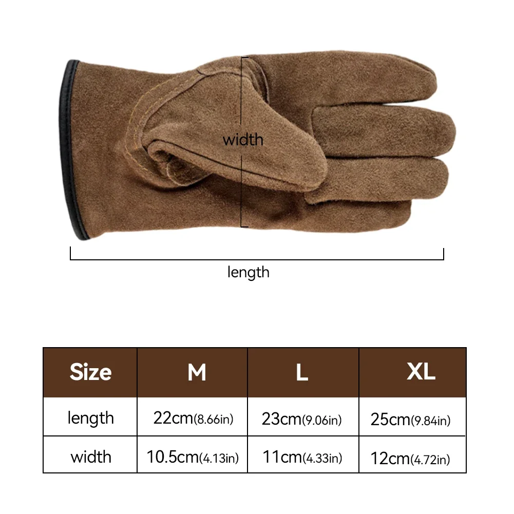 Leather Thorn Resistant Gloves 6