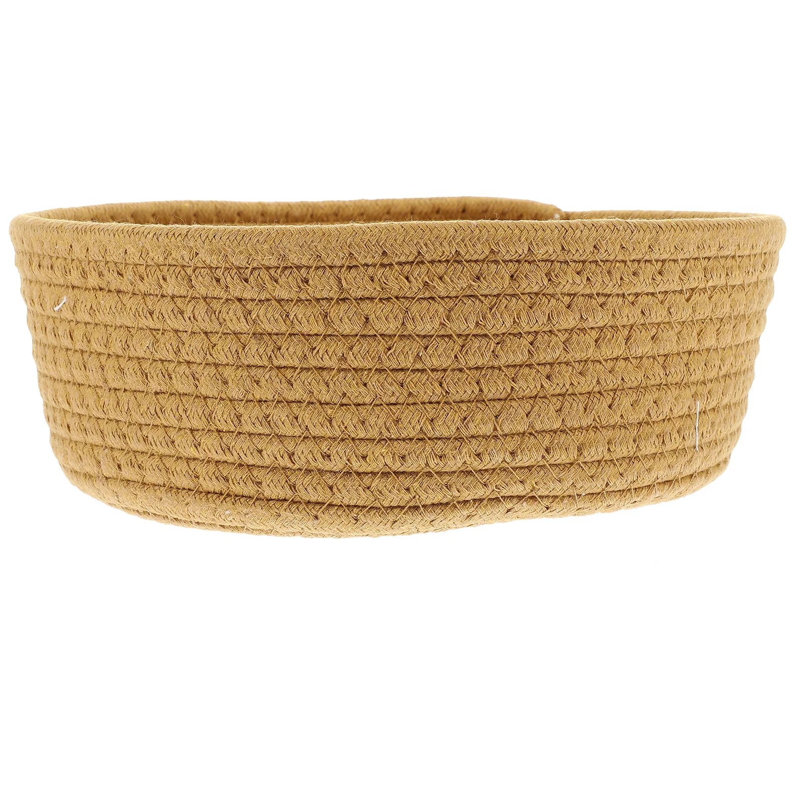 

Cotton Rope Woven Storage Baskets Small Gray Top Home ganization Snack Jewelry Basket Desk Tidy Modern Simple Safe
