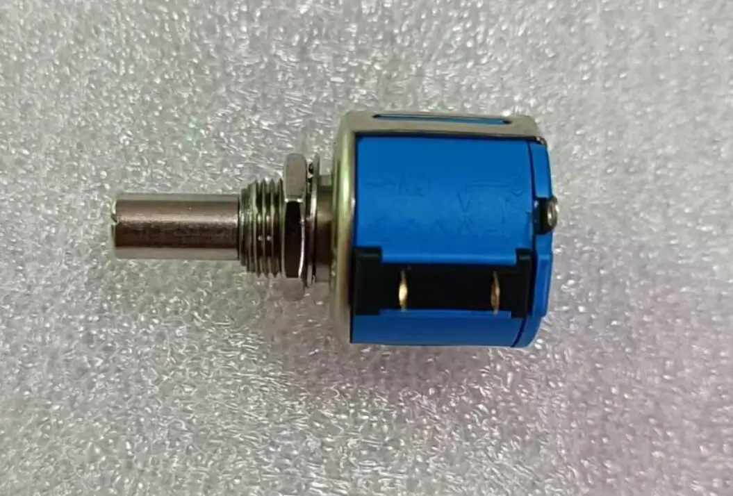 100% NEWCELESCO 9085000-0004 500 ohms 0.15% 5-turn multi turn potentiometer shaft diameter 6.4mm