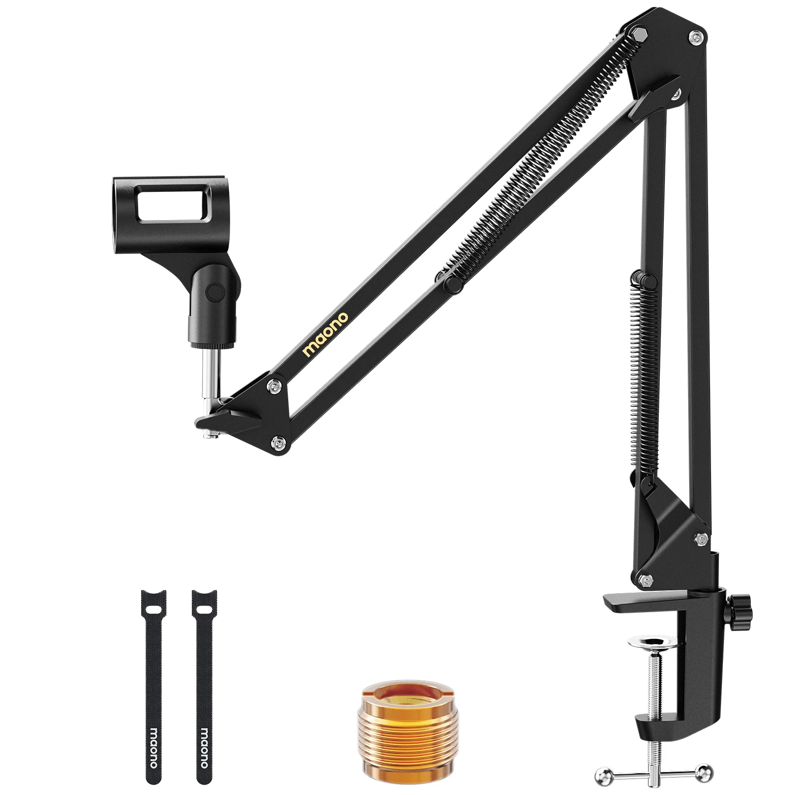

Maono BA20 Adjustable Holder Black Microphone Stand Boo m Arm Stand Scissor