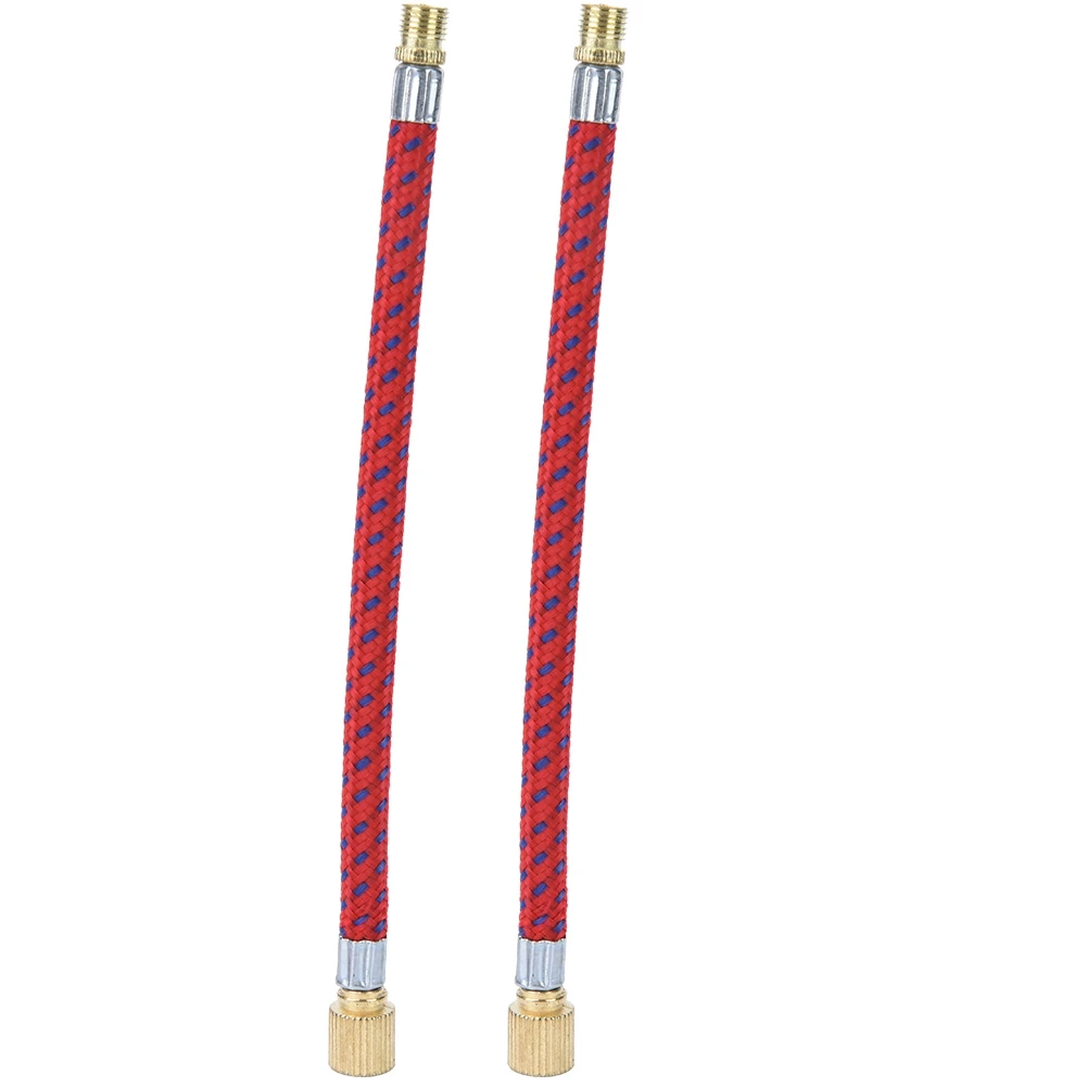 

2 шт. уличный велосипедный насос, велосипедный надувной насос, удлинительная трубка (серебристый)