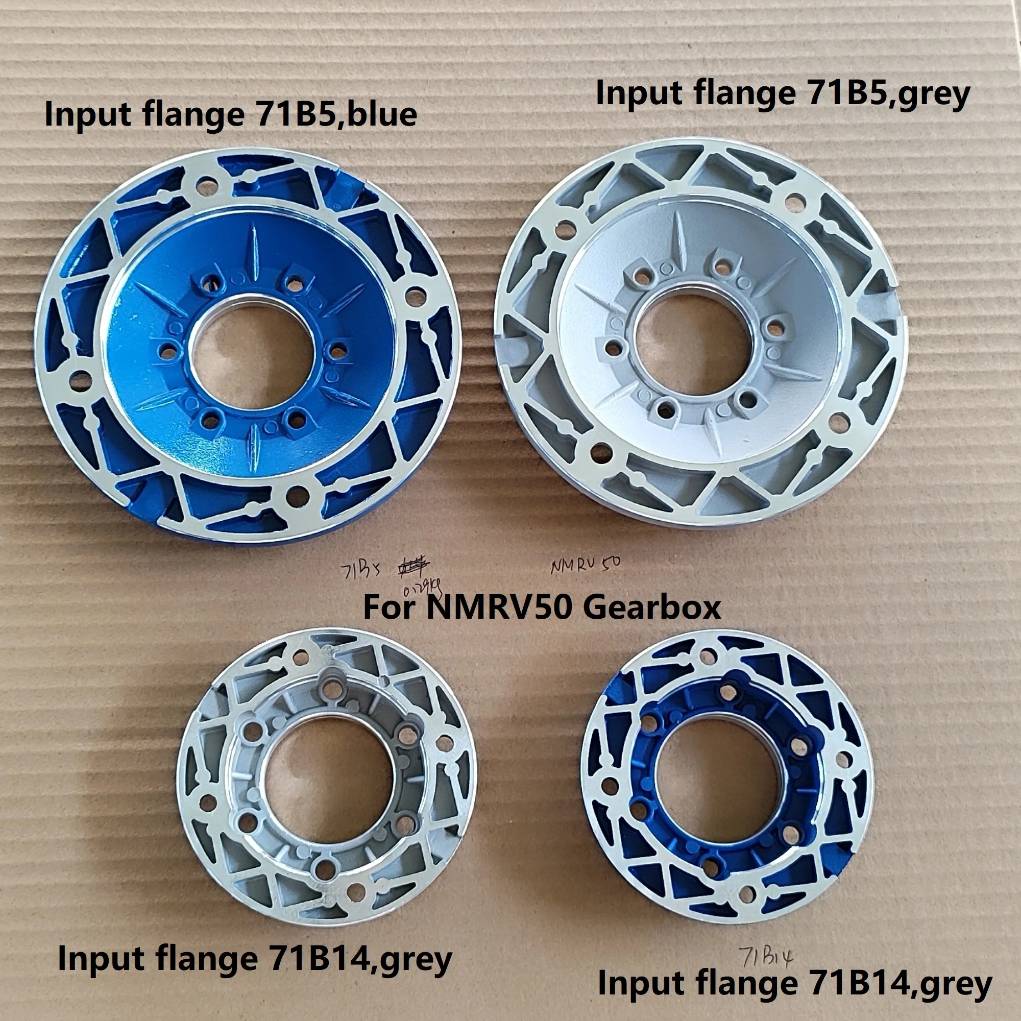 CHENYUE Input Flange 80B5 80B14 63B5 63B14 71B5 71B14 for Worm Gearbox Worm Gear Reducer speed reducer RV50 RV050 NMRV50 NMRV050