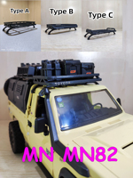 MN MN82 RC Remote Control Car Spare Parts Car Head Luggage Rack