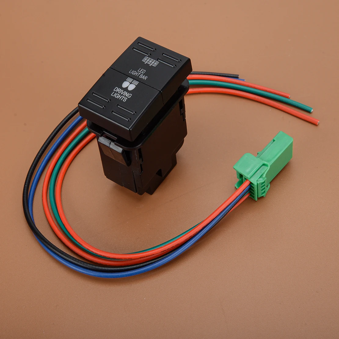 

Driving Lights & LED Light Bar Dual Push Button Switch 12V-24V Fit For Ford Ranger PX Mazda BT-50 2011 2012 2013 2014 2015-2021