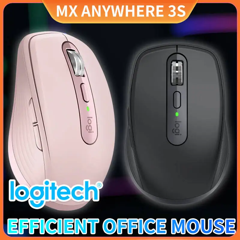 

Logitech MX Anywhere 3S Беспроводная Bluetooth двухрежимная портативная мышь для бизнеса и офиса и дома