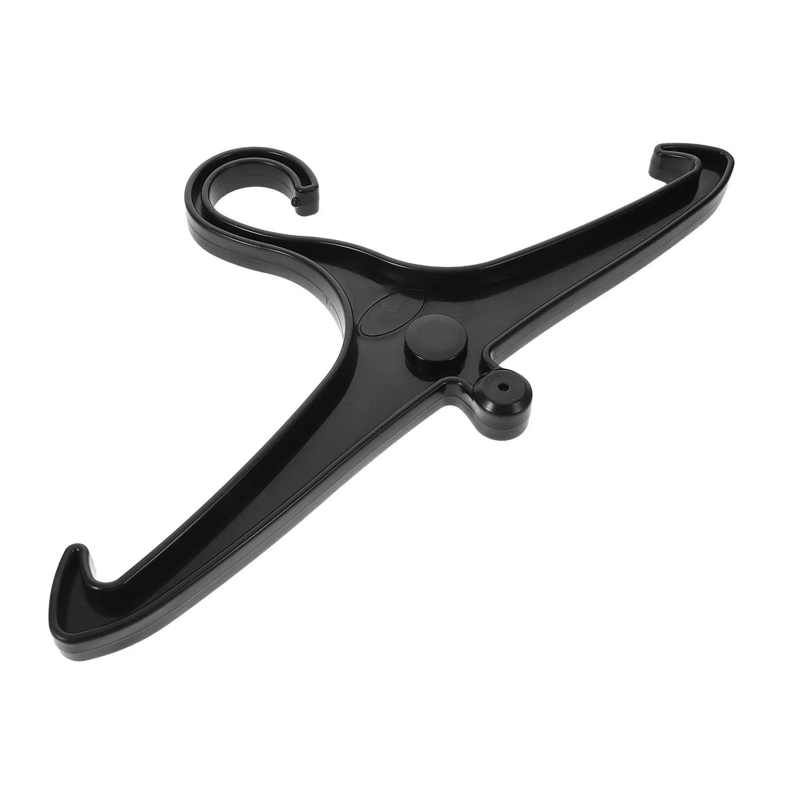 

Wetsuit Hanger Heavy Duty Black for Surfing Scuba Diving Drying Rack Portable Travel Ventilated Wetsuit Holder 15.72x8.45x0.79in