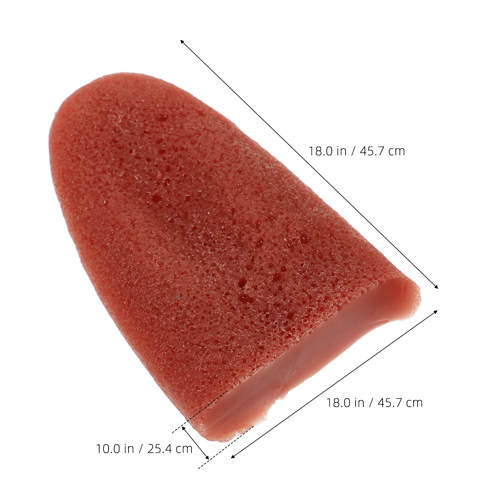 

4pcs Fake Realistic Simulation Scary Prank Props Halloween Carnival Festival Tpr Stretchable Tongue Decor Fool'S Day Horror