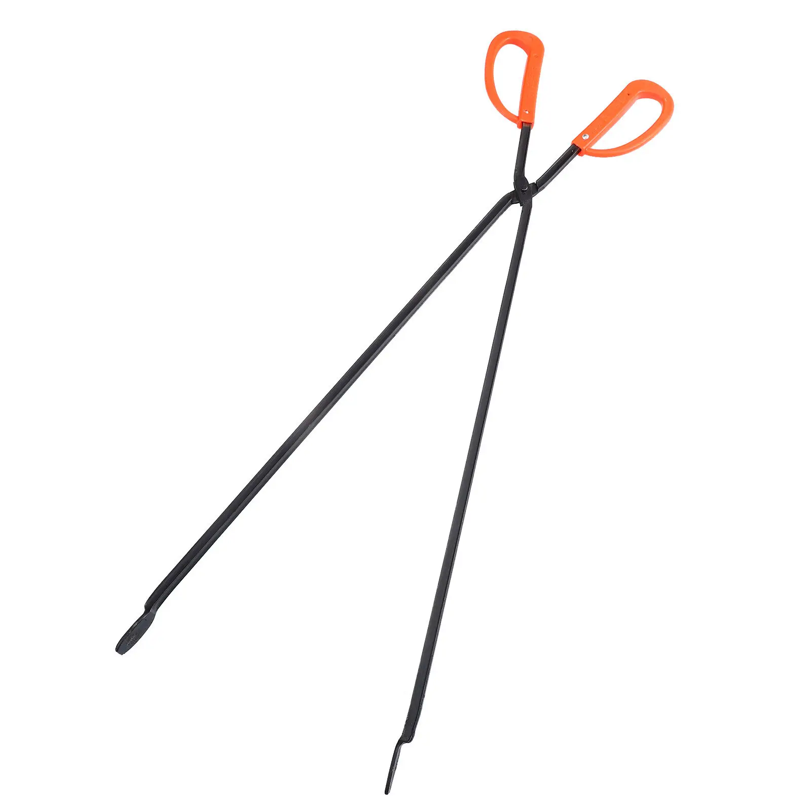 

1Pcs Firewood Tong Outdoor Fire Pit Tool Long Handle Charcoal Clamp Heavy Duty Heat Resistant Barbecue Tongs Fireplace Log