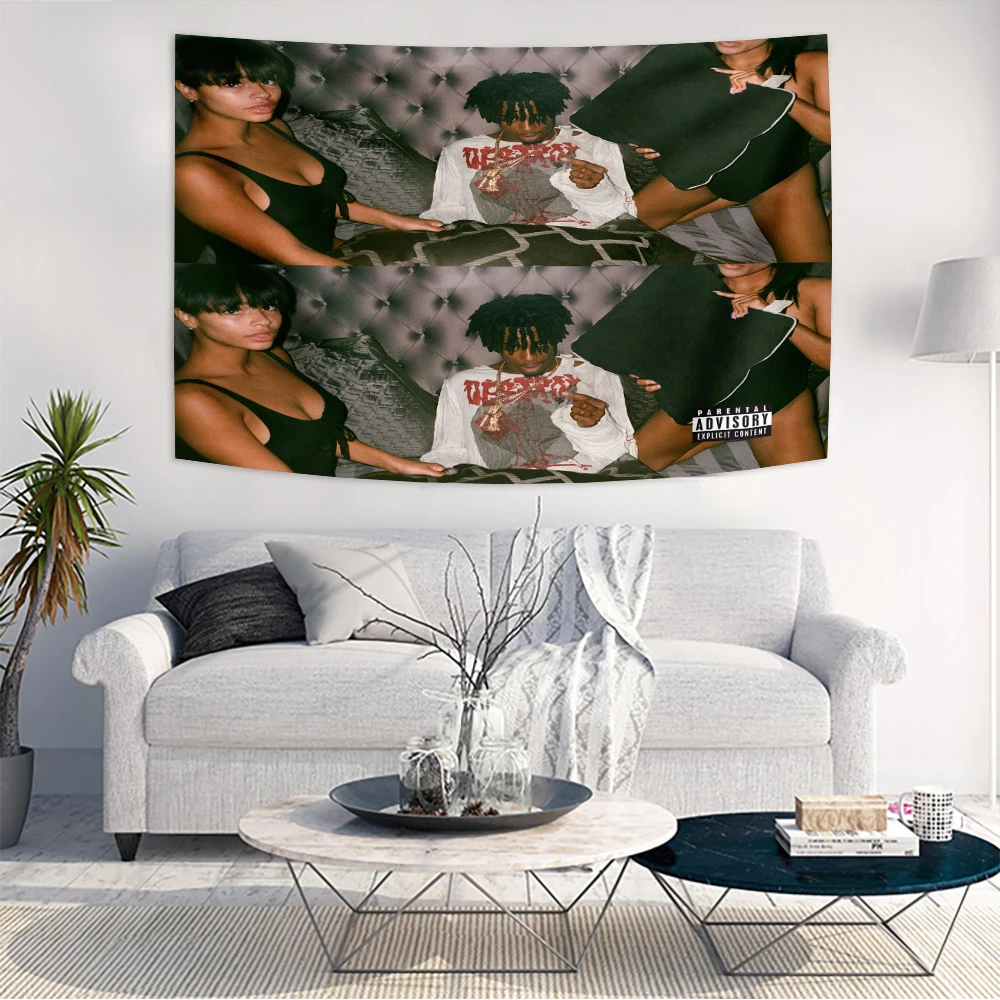 90x150cm gobelin Playboi Cartis Album flaga hipisowska dekoracja domu dywany ręcznik plażowy mata do jogi koc na sofę