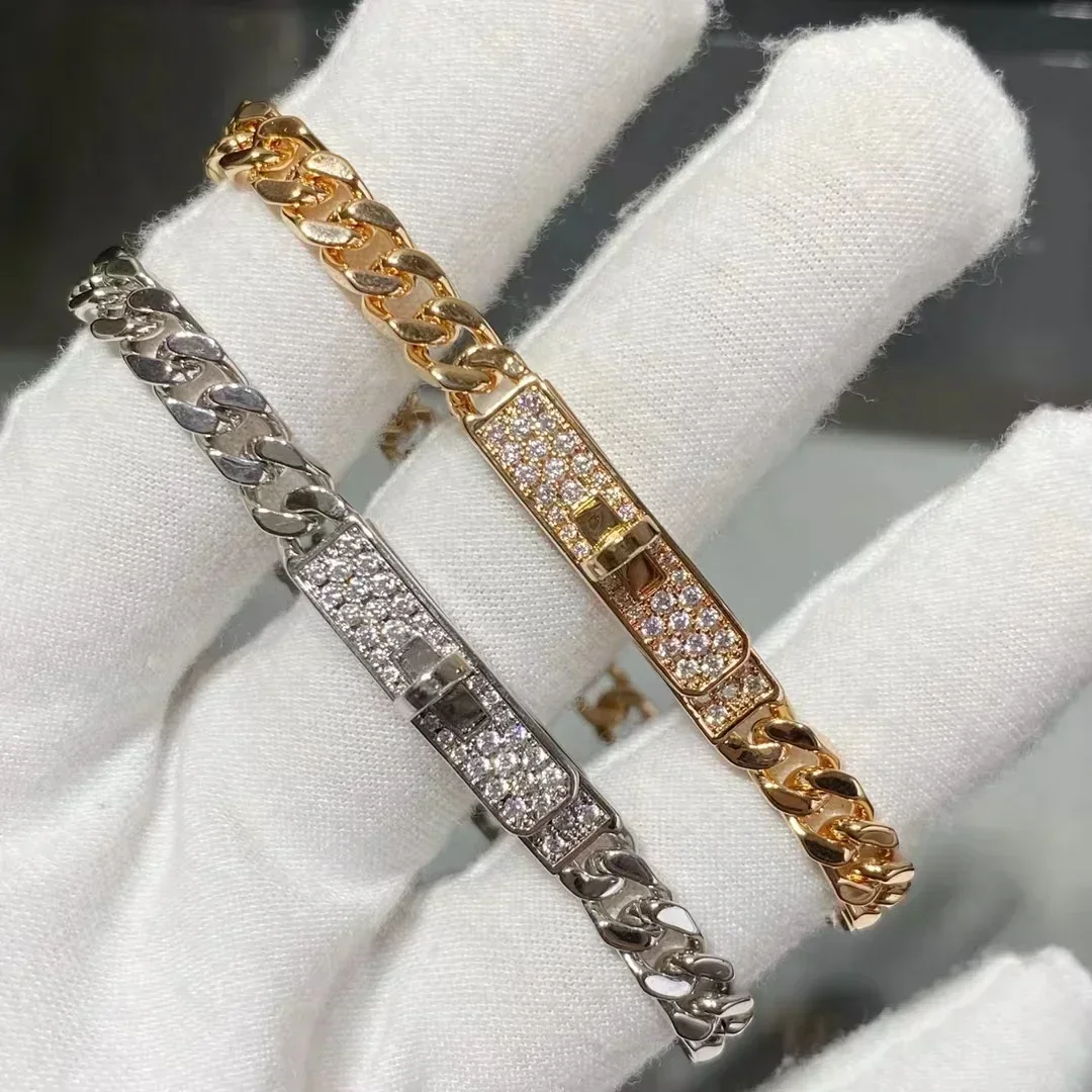 

2025 New 925 Silver classic pig nose buckle bracelet Ladies party Luxury gift Fashion high-end jewelry