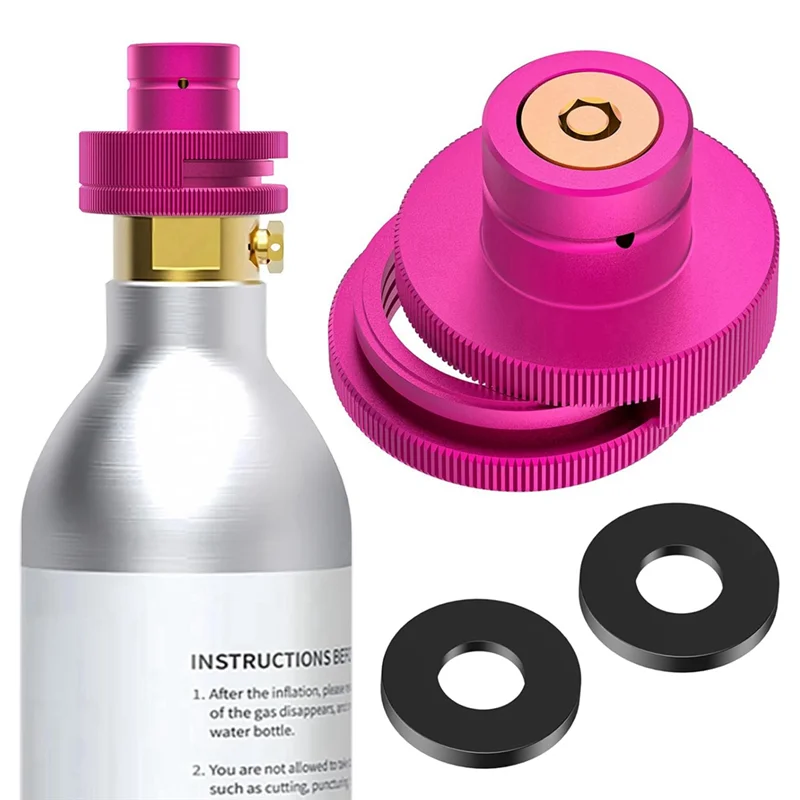 

A20F-Split CO2 Quick Adapter, CO2 Soda Quick Adapter, Compatible With Soda Machines With TR21-4 Thread