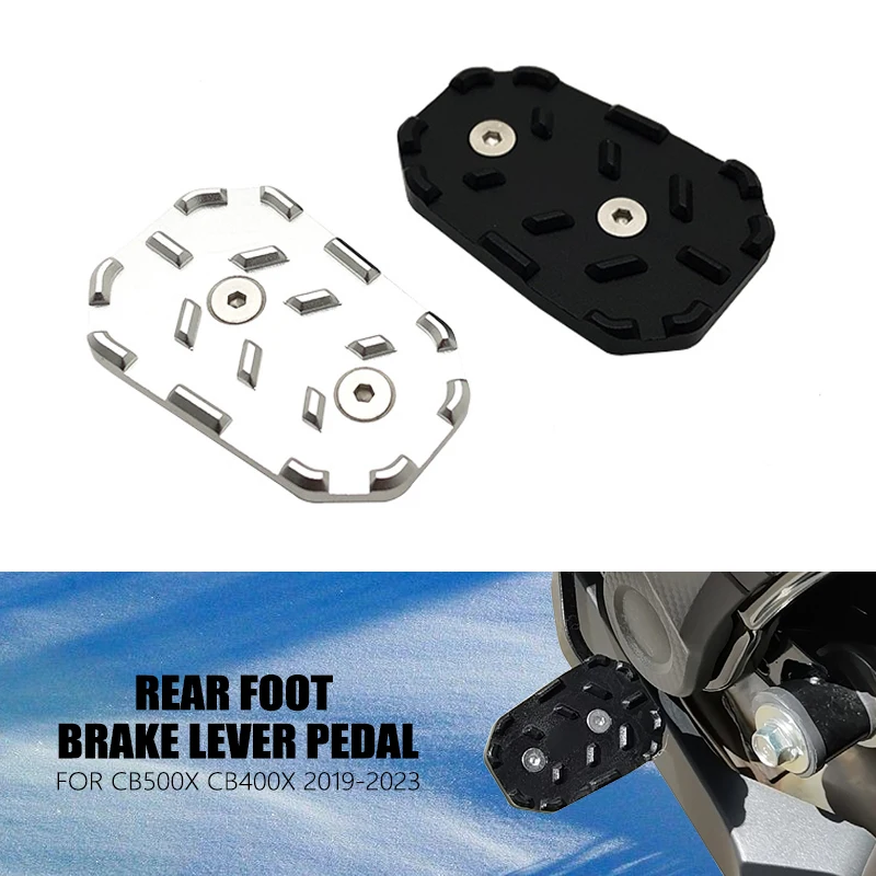 

For Honda CBR500R CB500F CBR500R CB400F CB400X 2019-2023 2022 Rear Foot Brake Lever Pedal Enlarge Extension Peg Pad Extender