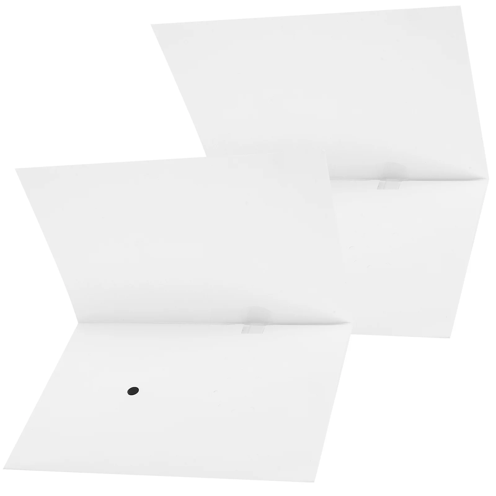 

2Pcs Recording Graffiti Greeting Cards DIY Paper Blank Talking Blessing Cards for Birthdays Holidays Weddings Festival Gift