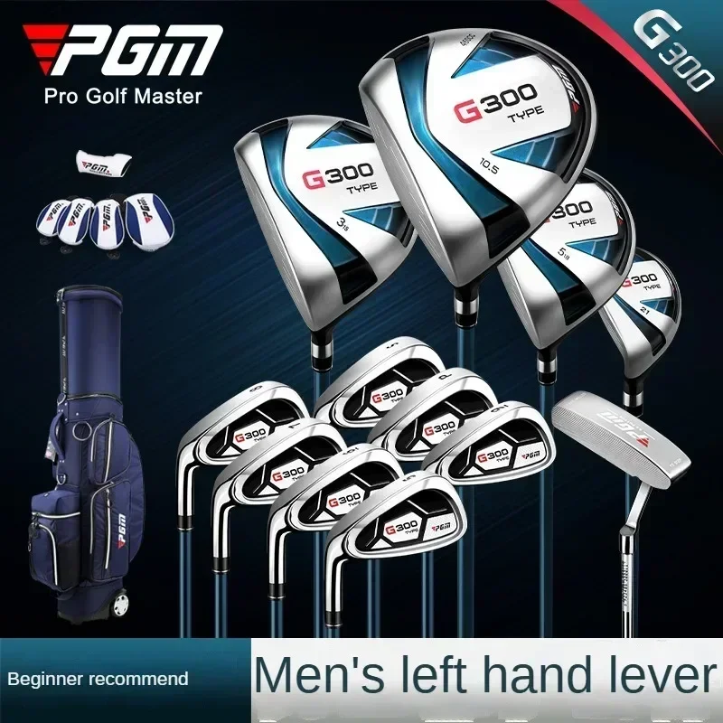 PGM Golf Clubs, Men\'s Left Glove Clubs, Titanium Alloy 1-wood, Complete Set of 12 Pieces MTG025