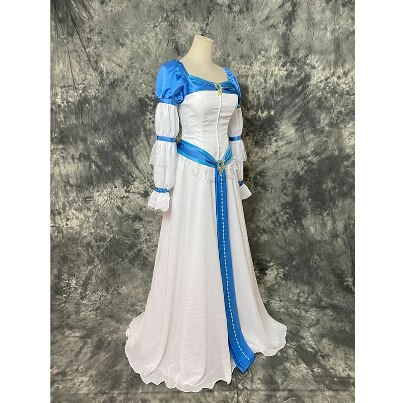 فستان الأميرة أوديت التأثيري فستان أبيض بحيرة البجع ملابس الأميرة مجموعة كاملة من ملابس الحفلات النسائية لأداء المسرح