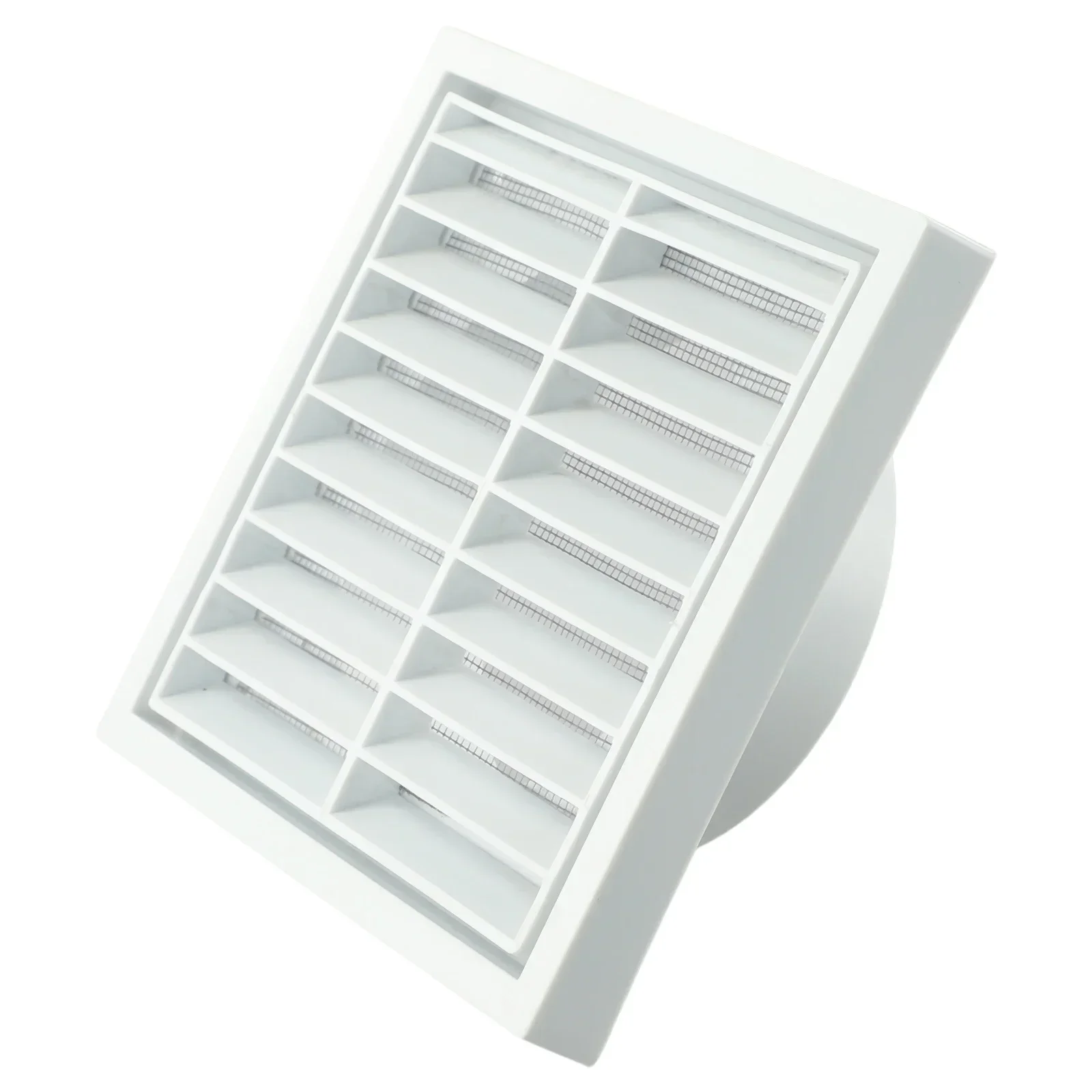 Plastic Grille Air Exhaust Outlet, Duct Vents Cover for Exhaust Fans, Air Circulation Ventilação Need, Fresh, 1Pc