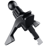 Upgrade Car Phone Holder Clips 17mm Ball Head Car Air Vent Clip Mount Car Air Outlet Hook Clamp for Magnet Mobile Phone Stand