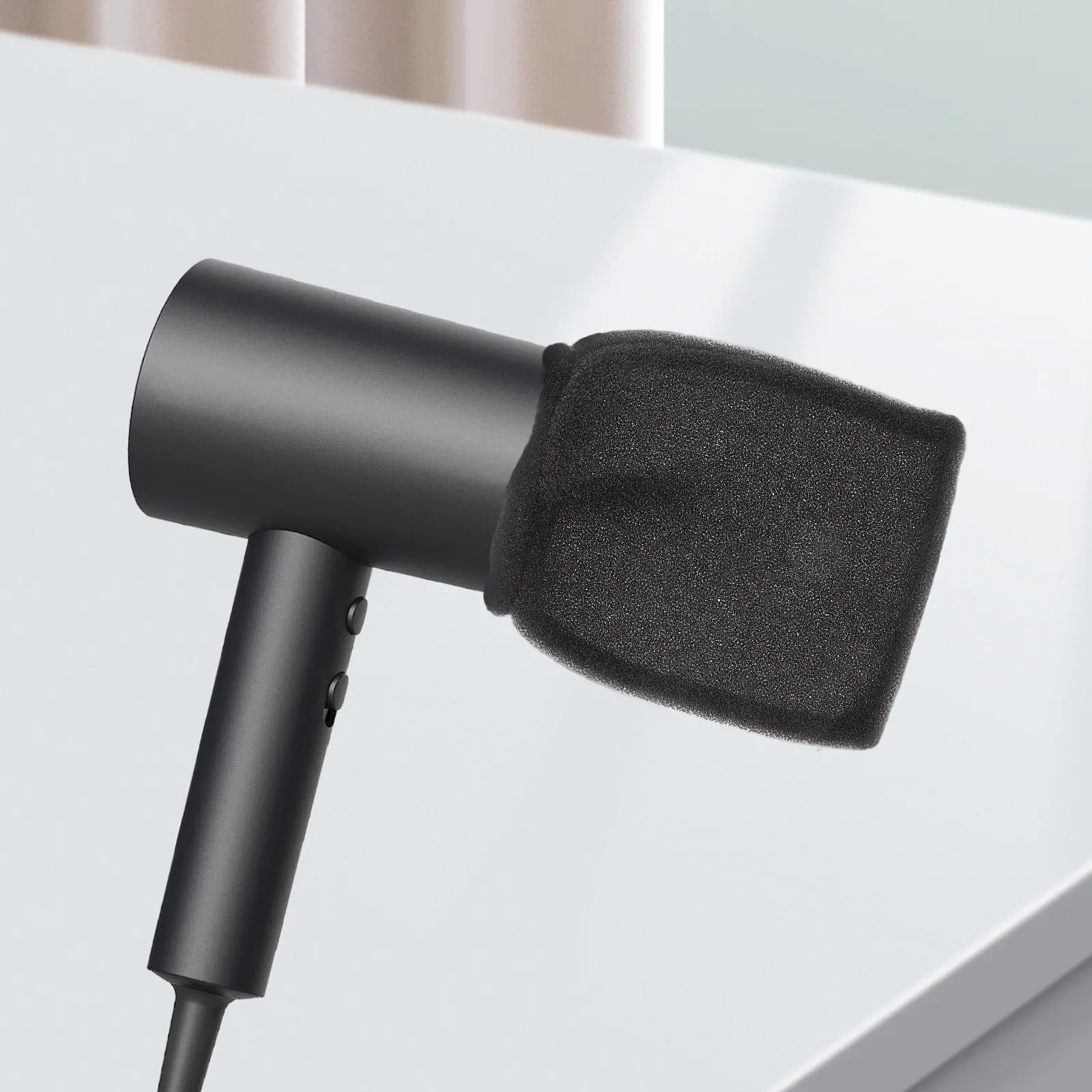 

Hair Blower Sponge Diffuser Cover Compatible with Most Dryers Soft Absorbent Sponge Material Frizz Control Curl Enhancing Heat
